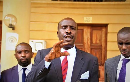 Lawyer Danstan Omari