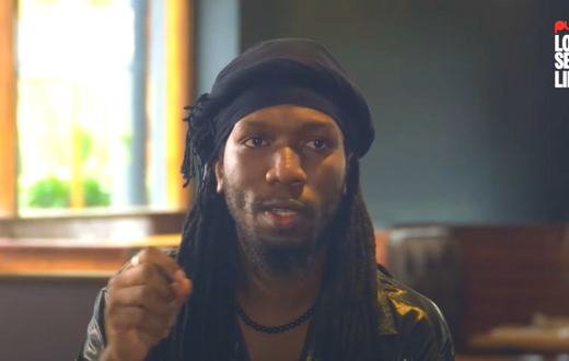 Kenyan musician Fidel Eli Shammah Omusula "Charisma" when he appeared on Pulse Kenya's LSL Show