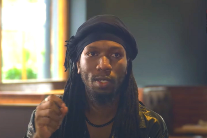 Kenyan musician Fidel Eli Shammah Omusula "Charisma" when he appeared on Pulse Kenya's LSL Show