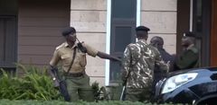 Heavy police presence at Amara Ridge in Karen