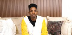 Comedian Eric Omondi during a livestream on his social media channels on August 25, 2023