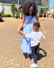 Gospel singer Kambua and son