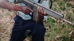 NTV Anchor Fredrick Mutuiriri during his time in the National Police Service