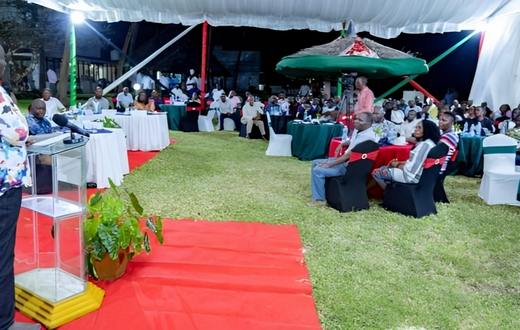 Deputy President Rigathi Gachagua at the retreat on Saturday, August 19, 2023