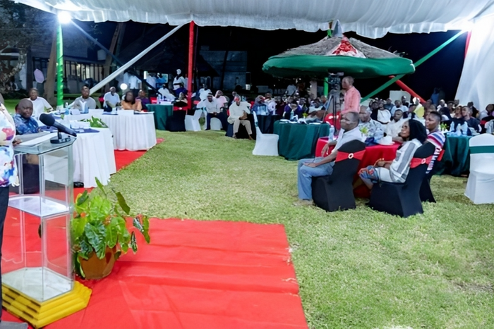 Deputy President Rigathi Gachagua at the retreat on Saturday, August 19, 2023