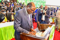 Former IEBC Chairperson Wafula Chebukati