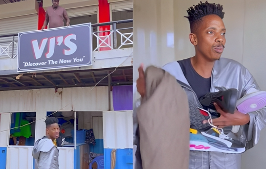 Eric Omondi impresses fans after opening new business for Mathare protestor