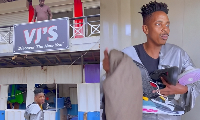 Eric Omondi impresses fans after opening new business for Mathare protestor