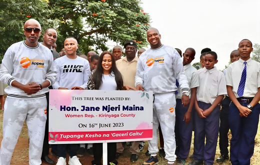 Kirinyaga Woman Rep Njeri Maina distributes 50,000 seedlings ahead of National Tree Planting Day