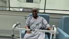 Kenyan producer Philip Karanja 'Director Phil' in the hospital after an accident in July 2024.