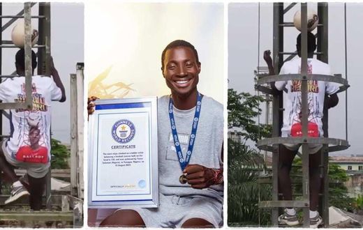 Tonye sets a new Guinness World Record [Legitng]