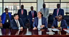 Kenya National Highways Authority signed a Sh477 billion deal with Everstrong Capital to build the Nairobi-Mombasa Expressway named Usahihi Expressway