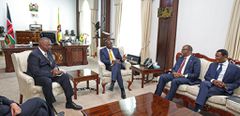 President William Ruto hosted United States Defence Secretary Lloyd J. Austin III at State House, Nairobi on September 26, 2023