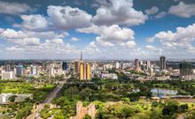 A photo of Nairobi city