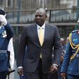 President William Ruto arriving in Parliament for his maiden address on September 29, 2022