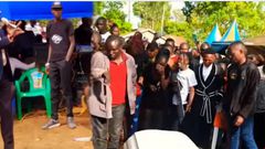 Chaotic scenes unfold at funeral of TikToker Jaber Nyar Onagi