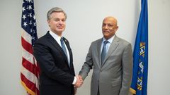 Ethics and Anti Corruption Commission (EACC) CEO Twalib Mbarak met with FBI Director Christopher Wray