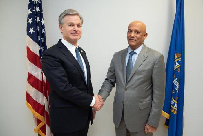 Ethics and Anti Corruption Commission (EACC) CEO Twalib Mbarak met with FBI Director Christopher Wray