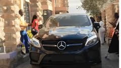 Winnie Odinga leaves Chef Maliha's premises in a Mercedes Benz GLE 450