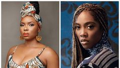 Yemi Alade cautions fan who tried to stoke rivalry between her and Tiwa Savage