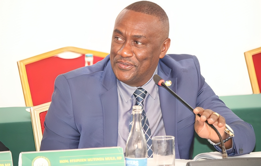 Matungulu MP Stephen Mule during a past function