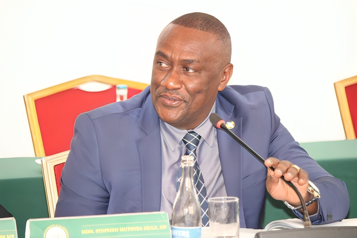 Matungulu MP Stephen Mule during a past function