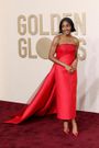 Ayo Edebiri attends the 81st Annual Golden Globe Awards at The Beverly Hilton on January 07, 2024 in Beverly Hills, California. (Photo by Monica Schipper/GA/The Hollywood Reporter via Getty Images)
