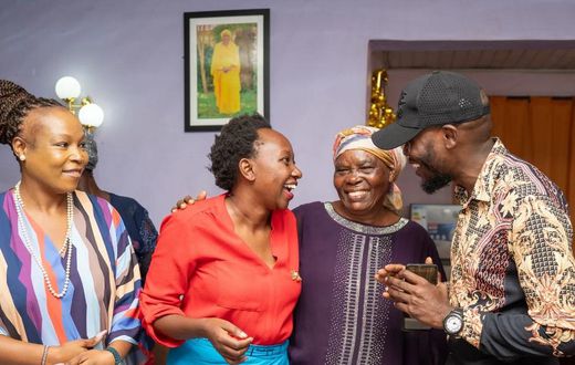 Charlene Ruto visited Daddy Owen's family in Kakamega in December 2023