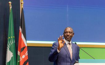 President William Ruto addressed the official opening of the Heads of State Session of the Africa Climate Summit held at KICC, Nairobi on September 5, 2023