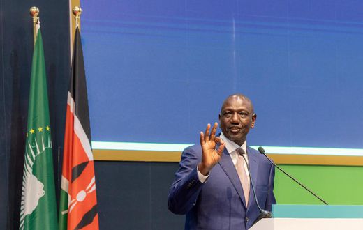 President William Ruto addressed the official opening of the Heads of State Session of the Africa Climate Summit held at KICC, Nairobi on September 5, 2023