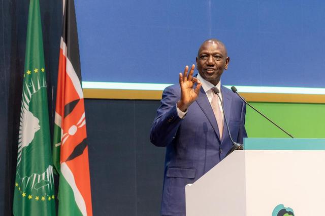 President William Ruto addressed the official opening of the Heads of State Session of the Africa Climate Summit held at KICC, Nairobi on September 5, 2023