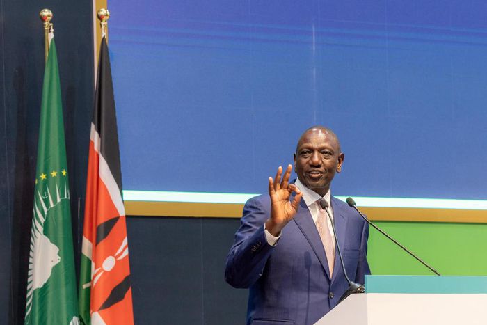 President William Ruto addressed the official opening of the Heads of State Session of the Africa Climate Summit held at KICC, Nairobi on September 5, 2023