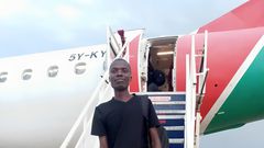 Bildad Awelo, the Kisumu man who claims that her baby mama went to seek singer Akothee's sympathy using their baby