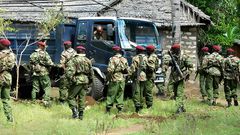 GSU officers during a past raid