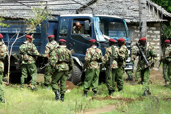GSU officers during a past raid