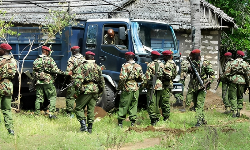 GSU officers during a past raid
