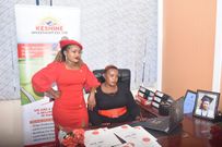 Priscilla Gakuru 'Wa Imani' with Keshine Investment Director Keziah Njuguna