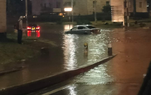 File image of an estate in Nairobi affected by floods caused by the ongoing heavy rains