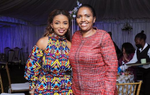 Anerlisa Muigai and her mother Senator Tabitha Karanja