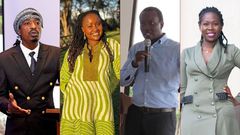Ford Global Fellowship fellows Willie Oeba (2024), Wawira Njiru (2020), John Muthee (2020) and Ashura Michael (2024)