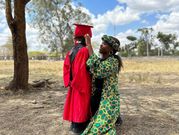 Comedian Jackie Vike 'Awinja' & her son Mosi