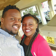 Jasmine Mungai and her husband DJ Gee Gee during their wedding