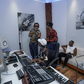 Koffi Olomide and Diamond Platnumz in studio