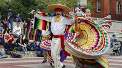 Cinco de Mayo festival organised by Columbia University's Chicano Caucus [Image Credit: Angela Radulescu]