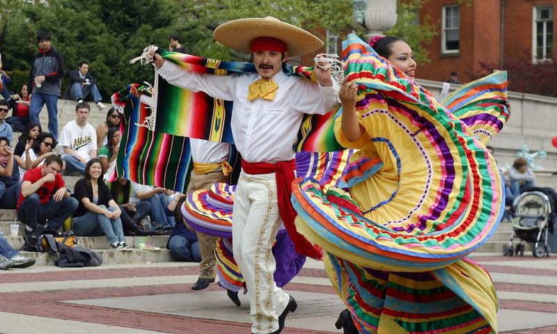 Cinco de Mayo festival organised by Columbia University's Chicano Caucus [Image Credit: Angela Radulescu]