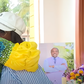 A screenshot image showing 2nd Lady Dorcas Rigathi consoling & Rev Kathy Kiuna after the death of Bishop Allan Kiuna