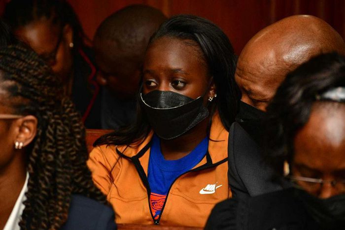 Rally driver Maxine Wahome