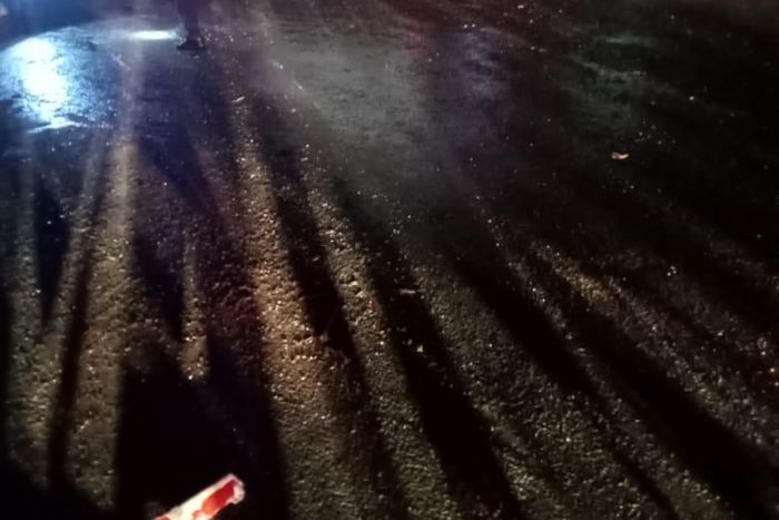 Overturned Easy Coach bus in Kisumu-Kakamega Highway