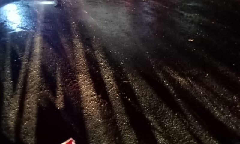 Overturned Easy Coach bus in Kisumu-Kakamega Highway