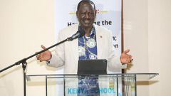 Former Prime Minister Raila Odinga